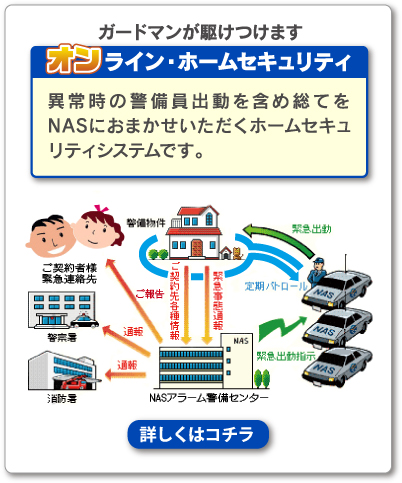 オンラインホームセキュリティ